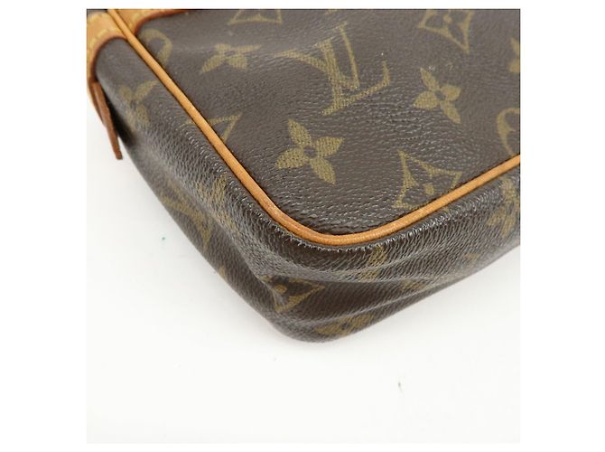 Louis Vuitton Monogram Compiegne 23 Pouch Clutch Bag Brown M51845 - vista 6