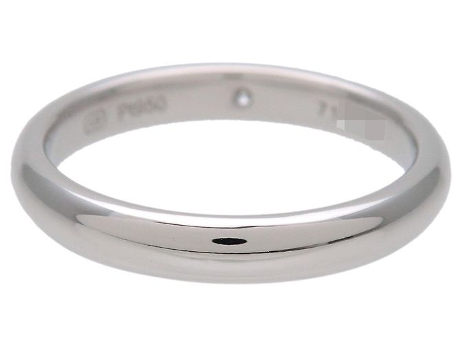 HARRY WINSTON Round Cut Ehering 1P Diamant PT950 Platin US6 - Ansicht 2