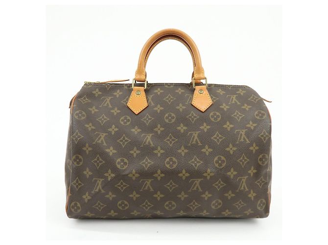 Louis Vuitton Monogram Speedy 35 Boston Bag Hand Bag M41524 - vista 2