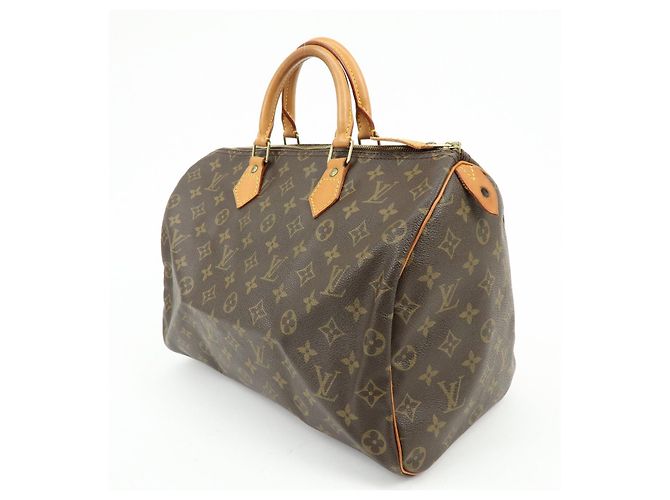 Louis Vuitton Monogram Speedy 35 Boston Bag Hand Bag M41524 - vista 3