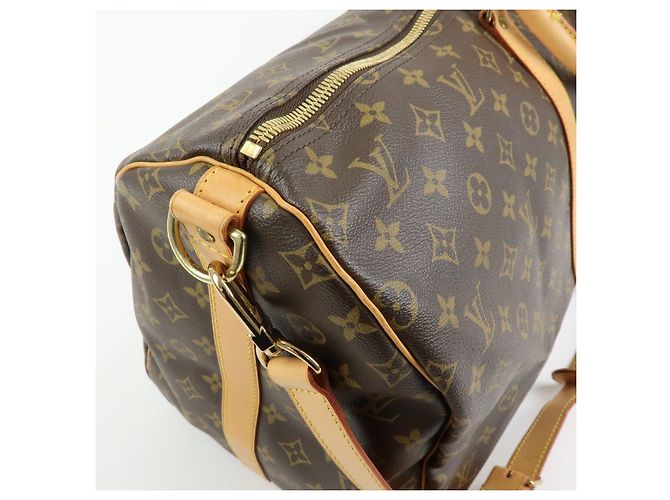 Louis Vuitton Monogram Keep All Bandouliere 55 Boston Bag M41414 - vista 17