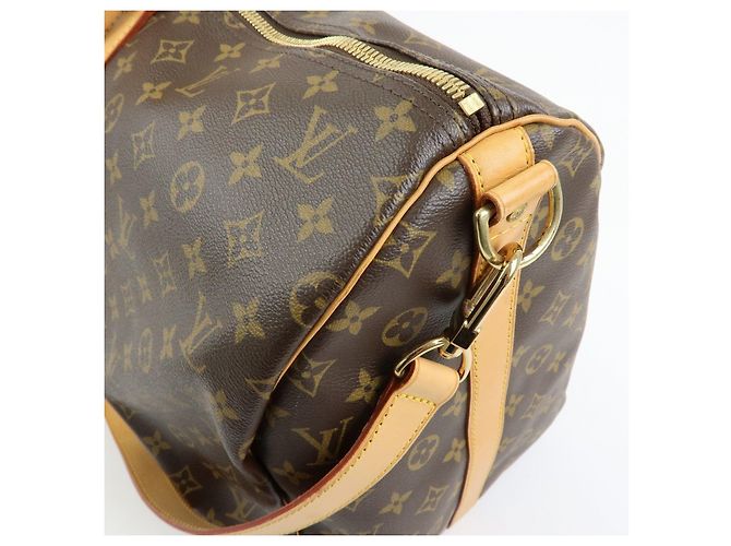 Louis Vuitton Monogram Keep All Bandouliere 55 Boston Bag M41414 - vista 18