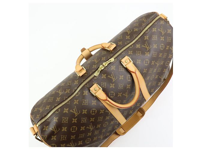 Louis Vuitton Monogram Keep All Bandouliere 55 Boston Bag M41414 - vista 19