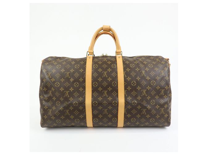 Louis Vuitton Monogram Keep All Bandouliere 55 Boston Bag M41414 - vista 2
