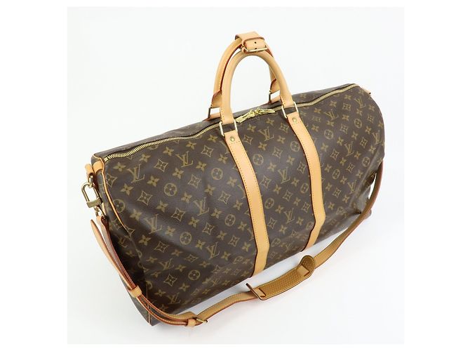 Louis Vuitton Monogram Keep All Bandouliere 55 Boston Bag M41414 - vista 4