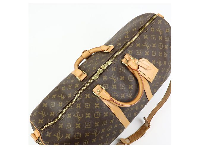 Louis Vuitton Monogram Keep All Bandouliere 55 Boston Bag M41414 - vista 19