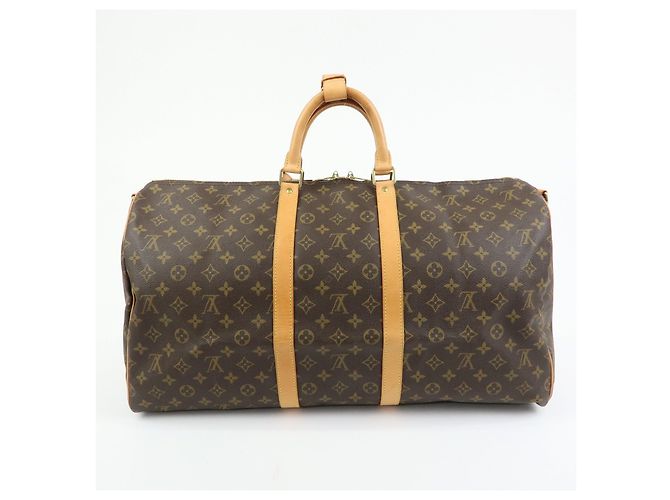 Louis Vuitton Monogram Keep All Bandouliere 55 Boston Bag M41414 - vista 2