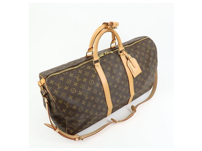 Louis Vuitton Monogram Keep All Bandouliere 55 Boston Bag M41414 - vista 4