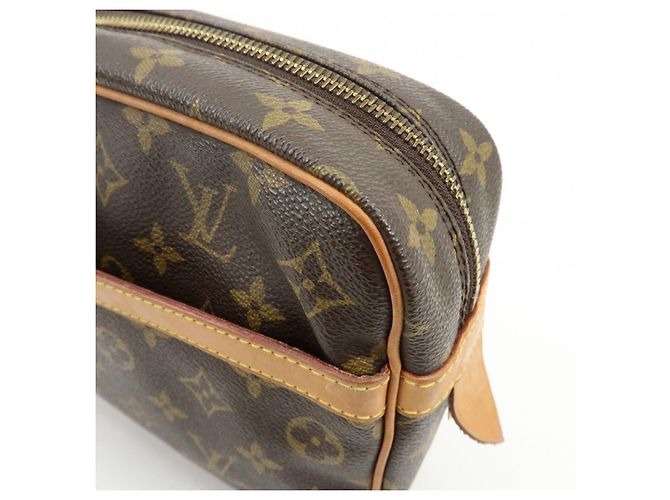 Louis Vuitton Monogram Compiegne 28 Pouch Clutch Bag Brown M51845 - vista 11