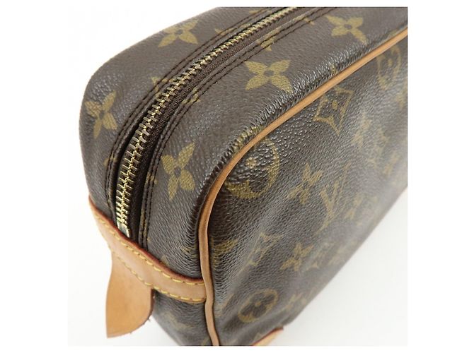 Louis Vuitton Monogram Compiegne 28 Pouch Clutch Bag Brown M51845 - vista 12