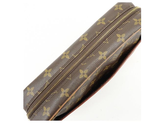 Louis Vuitton Monogram Compiegne 28 Pouch Clutch Bag Brown M51845 - vista 14