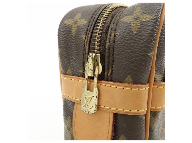 Louis Vuitton Monogram Compiegne 28 Pouch Clutch Bag Brown M51845 - vista 15