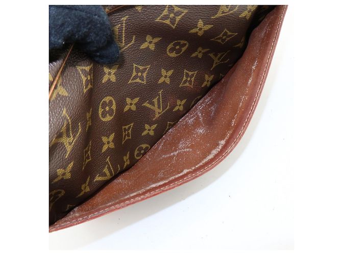 Louis Vuitton Monogram Compiegne 28 Pouch Clutch Bag Brown M51845 - vista 18