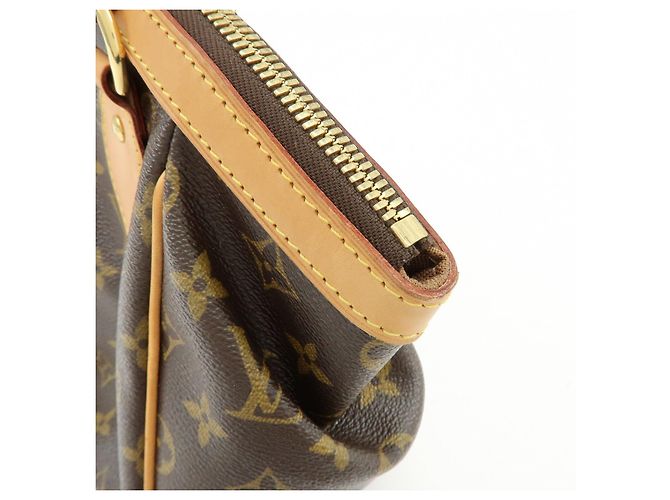 Borsa a mano e a tracolla Louis Vuitton Monogram Tivoli PM Marrone M40143 - vista 15