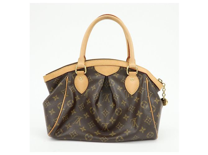 Borsa a mano e a tracolla Louis Vuitton Monogram Tivoli PM Marrone M40143 - vista 2