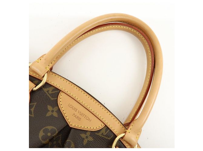 Borsa a mano e a tracolla Louis Vuitton Monogram Tivoli PM Marrone M40143 - vista 6