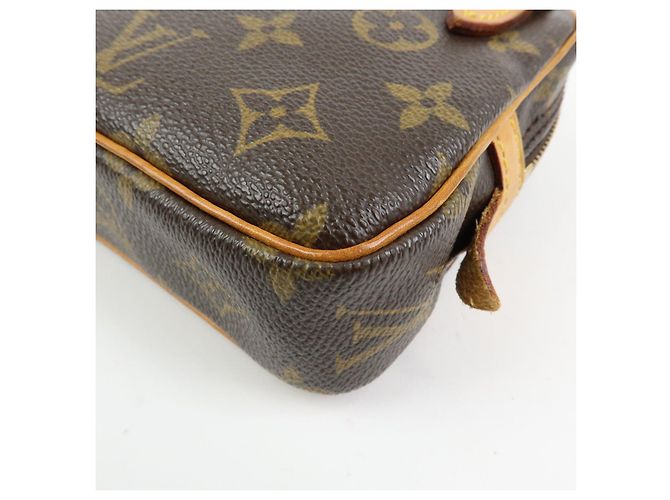 Borsa Louis Vuitton Monogram Pochette Marly Bandouliere Brown M51828 - vista 12