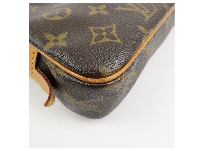Borsa Louis Vuitton Monogram Pochette Marly Bandouliere Brown M51828 - vista 13