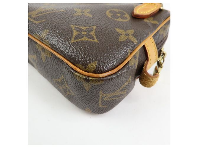 Borsa Louis Vuitton Monogram Pochette Marly Bandouliere Brown M51828 - vista 14