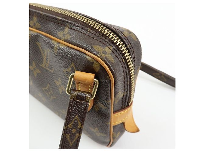 Borsa Louis Vuitton Monogram Pochette Marly Bandouliere Brown M51828 - vista 16