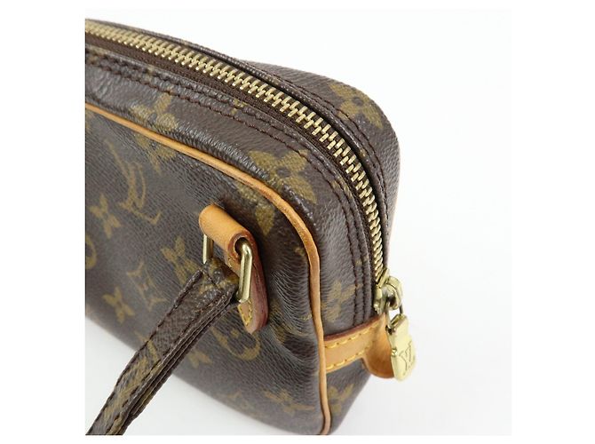 Borsa Louis Vuitton Monogram Pochette Marly Bandouliere Brown M51828 - vista 18