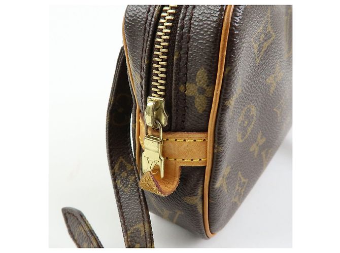 Borsa Louis Vuitton Monogram Pochette Marly Bandouliere Brown M51828 - vista 20