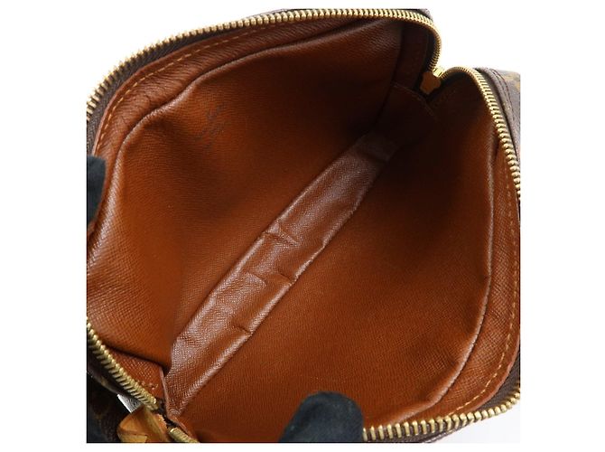 Borsa Louis Vuitton Monogram Pochette Marly Bandouliere Brown M51828 - vista 21