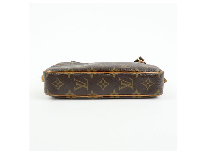 Borsa Louis Vuitton Monogram Pochette Marly Bandouliere Brown M51828 - vista 5