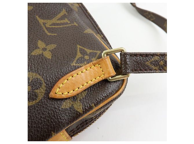 Borsa Louis Vuitton Monogram Pochette Marly Bandouliere Brown M51828 - vista 7