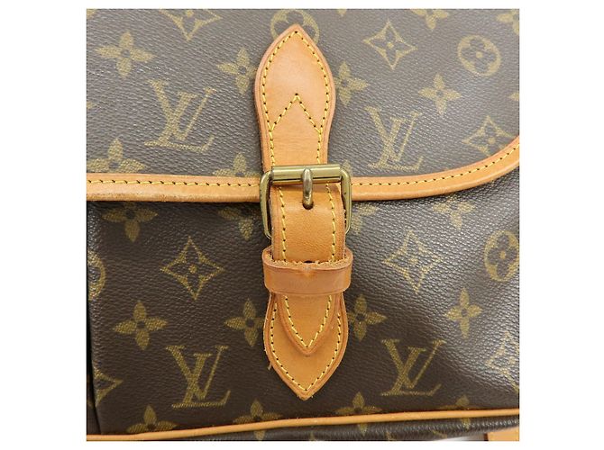 Louis Vuitton Monogram Canvas Gibeciere GM Shoulder Bag M42249 - vista 18