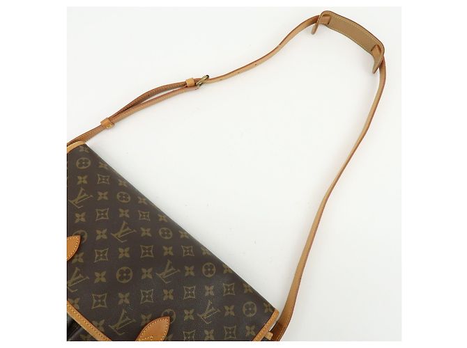 Louis Vuitton Monogram Canvas Gibeciere GM Shoulder Bag M42249 - vista 6