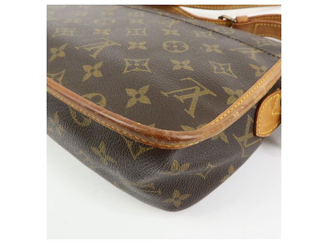 Louis Vuitton Monogram Gibeciere MM Shoulder Bag Brown M42247 - vista 15