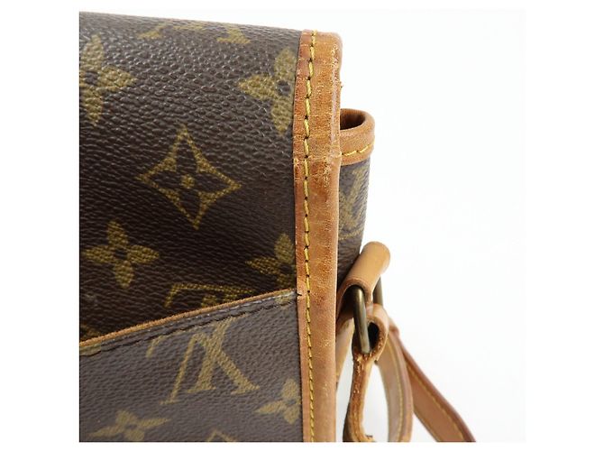 Louis Vuitton Monogram Gibeciere MM Shoulder Bag Brown M42247 - vista 17
