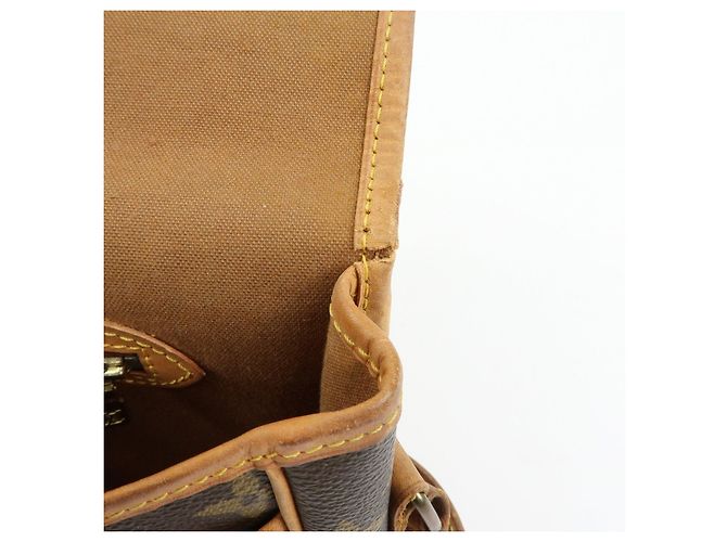 Louis Vuitton Monogram Gibeciere MM Shoulder Bag Brown M42247 - vista 20