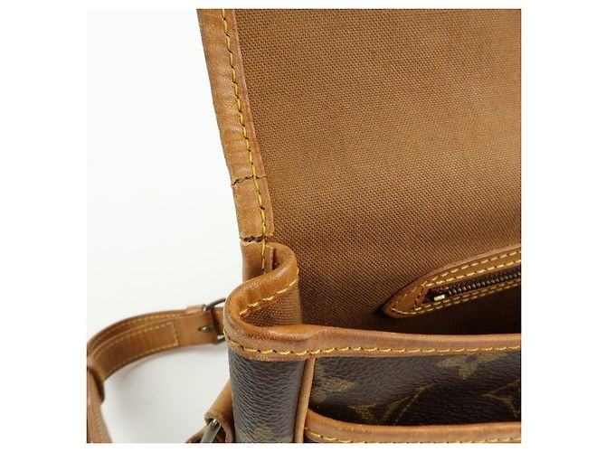 Louis Vuitton Monogram Gibeciere MM Shoulder Bag Brown M42247 - vista 21