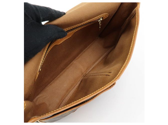 Louis Vuitton Monogram Gibeciere MM Shoulder Bag Brown M42247 - vista 22