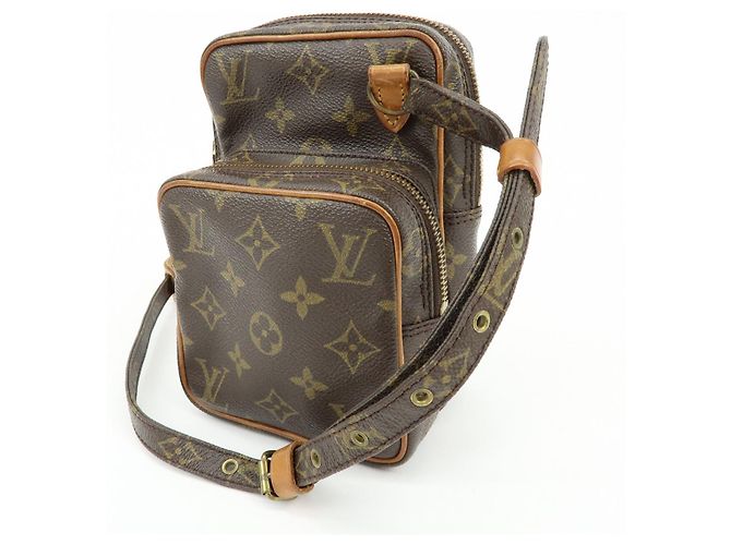 Louis Vuitton Monogram Mini Amazone Shoulder Crossbody Bag Brown M45238 - vista 3