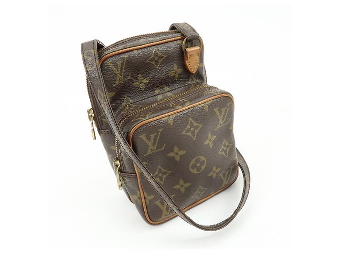 Louis Vuitton Monogram Mini Amazone Shoulder Crossbody Bag Brown M45238 - vista 4