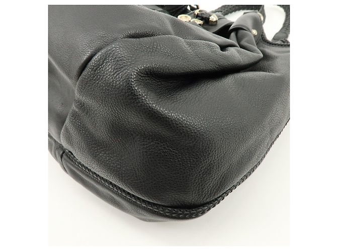 Borsa a tracolla GUCCI Marrakech in pelle Borsa Tote Nera 257029 - vista 11