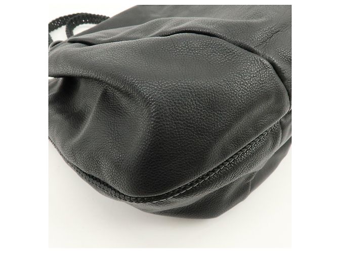 Borsa a tracolla GUCCI Marrakech in pelle Borsa Tote Nera 257029 - vista 12
