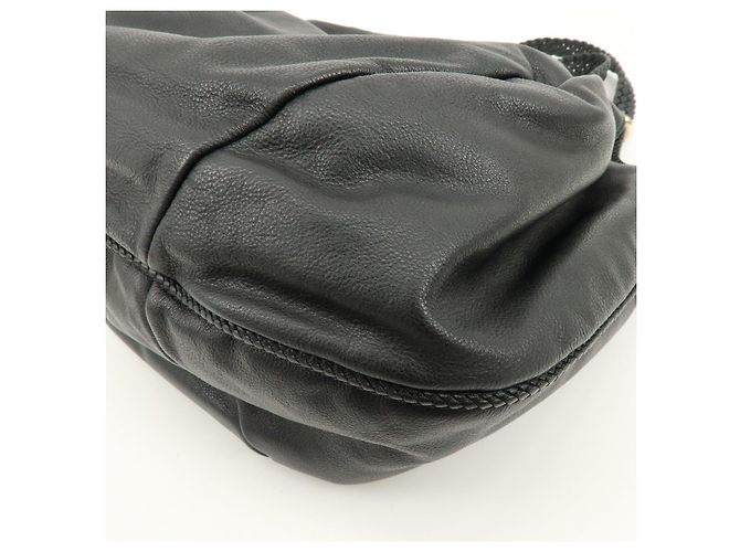Borsa a tracolla GUCCI Marrakech in pelle Borsa Tote Nera 257029 - vista 13