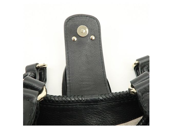 Borsa a tracolla GUCCI Marrakech in pelle Borsa Tote Nera 257029 - vista 20