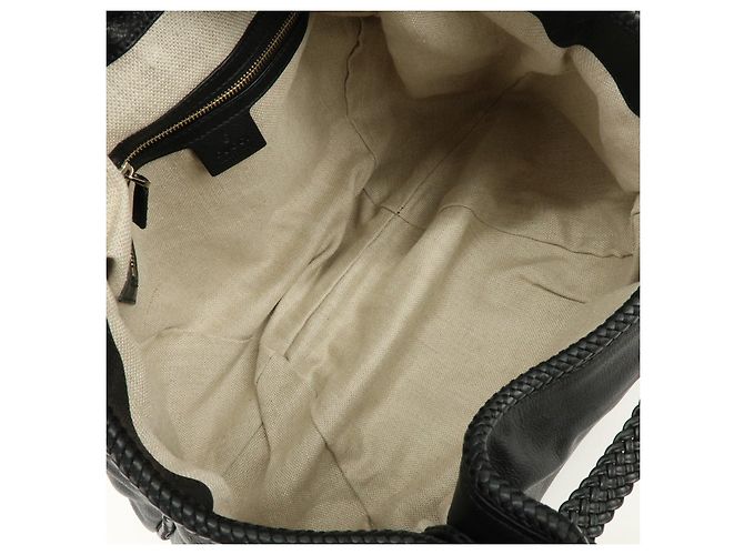 Borsa a tracolla GUCCI Marrakech in pelle Borsa Tote Nera 257029 - vista 21