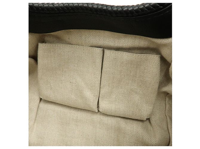 Borsa a tracolla GUCCI Marrakech in pelle Borsa Tote Nera 257029 - vista 22