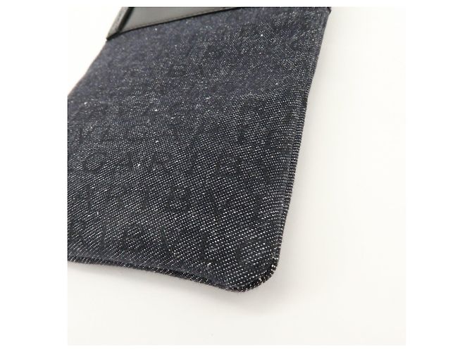 Bulgari Borsa a spalla e borsa a tracolla BVLGARI Logo Mania in pelle e denim Nero - vista 11