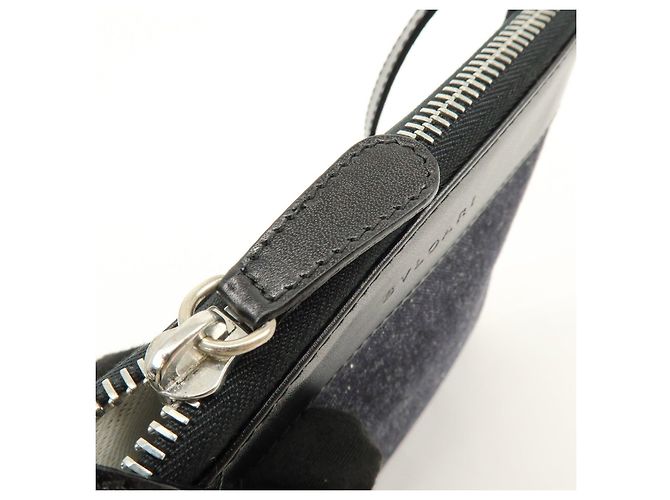 Bulgari Borsa a spalla e borsa a tracolla BVLGARI Logo Mania in pelle e denim Nero - vista 20