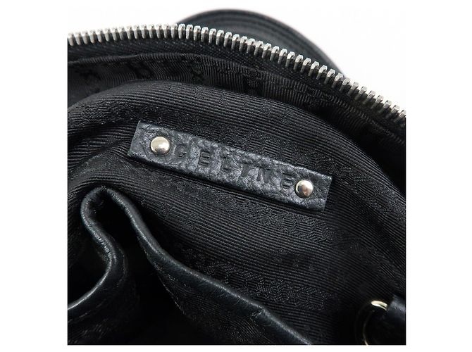 Céline Borsa a tracolla e borsa a mano CELINE Macadam in pelle Nero - vista 22