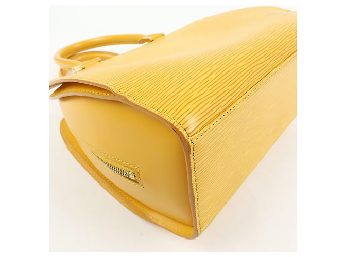Borsa a mano Louis Vuitton Epi Epi Leather Pont Neuf Jaune M52059 - vista 11