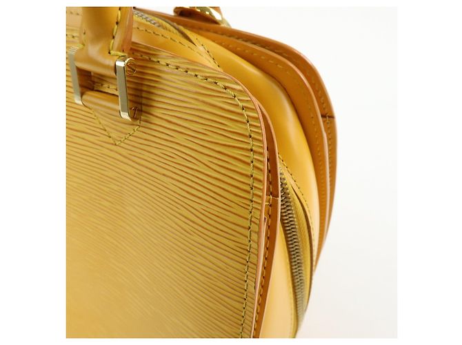 Borsa a mano Louis Vuitton Epi Epi Leather Pont Neuf Jaune M52059 - vista 16