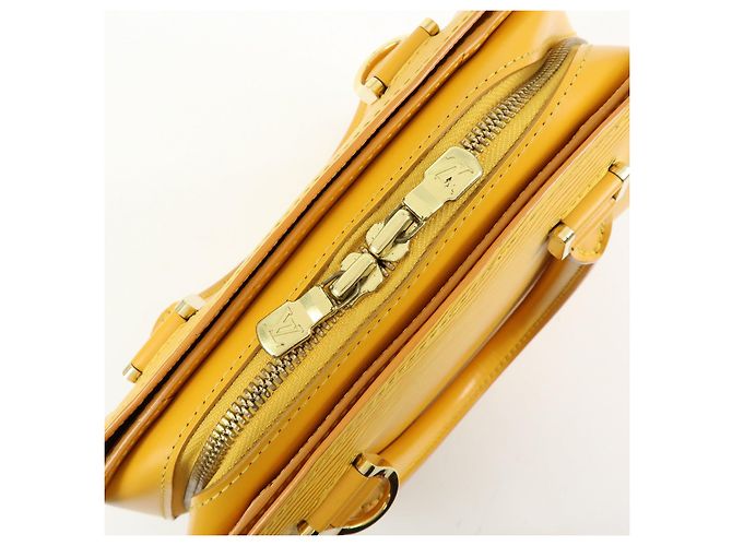 Borsa a mano Louis Vuitton Epi Epi Leather Pont Neuf Jaune M52059 - vista 17